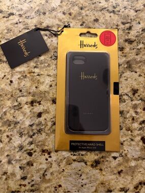 Harrods Black Protective Hard Shell Phone Case for iPhone 5/5S